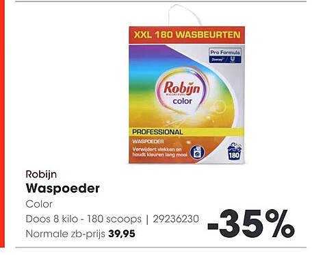 Robijn Waspoeder Color