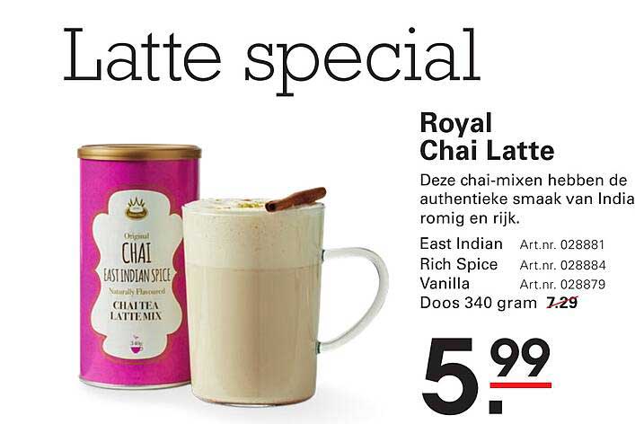 Royal Chai Latte