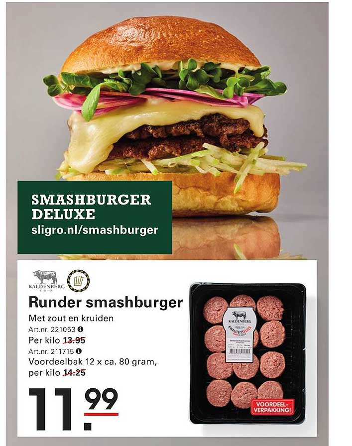 Runder smashburger