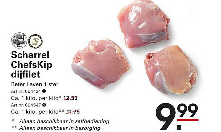 Scharrel ChefsKip dijfilet