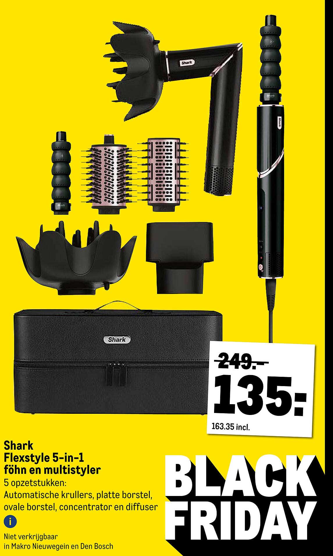 Shark Flexstyle 5-in-1 föhn en multistyler