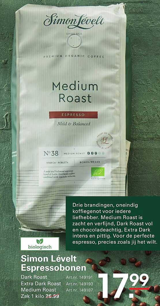 Simon Lévelt Espressobonen