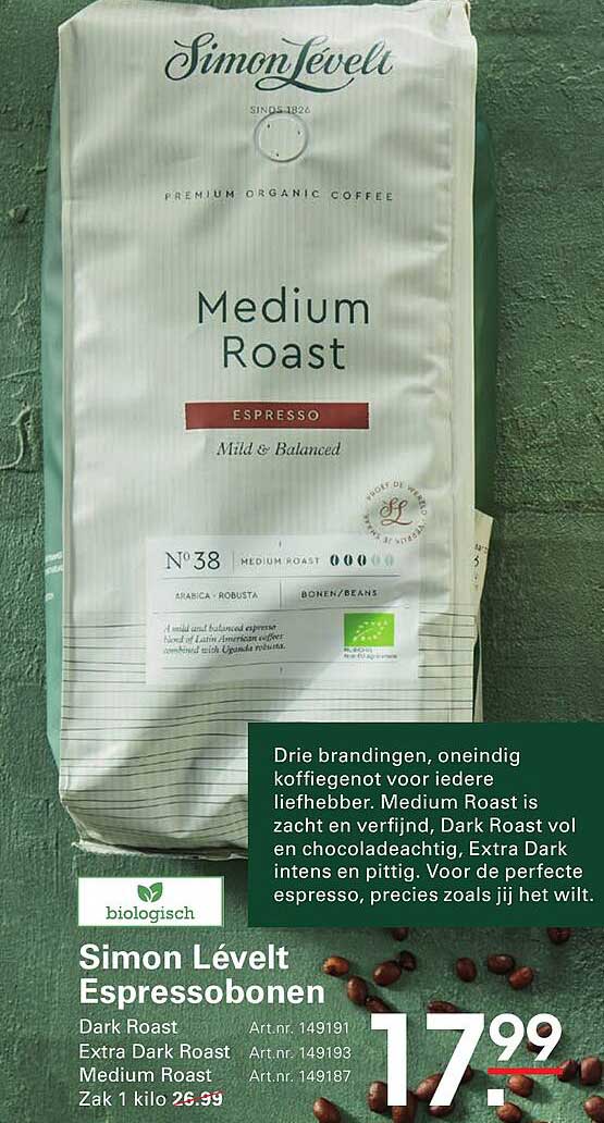 Simon Lévelt Espressobonen