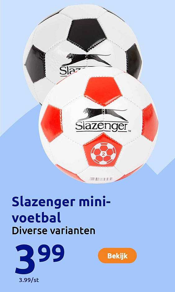 Slazenger mini-voetbal - Diverse varianten