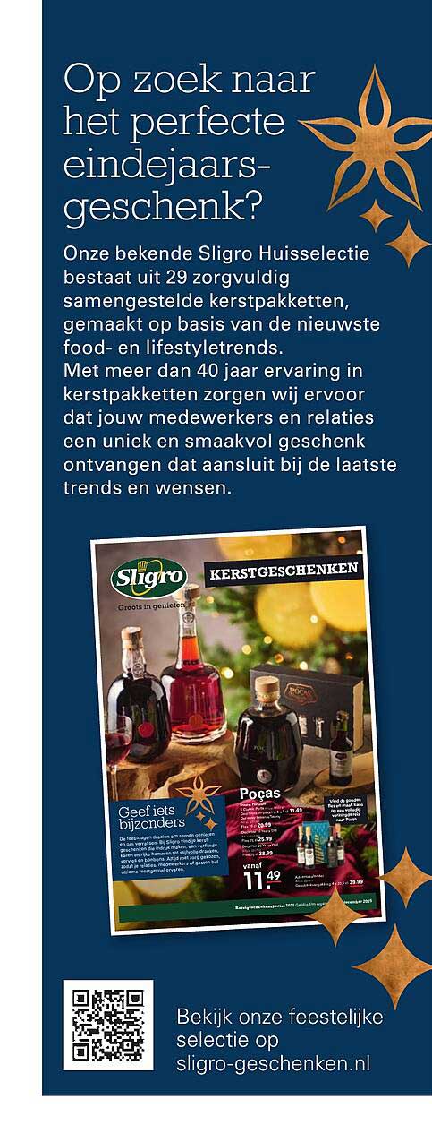 Sligro Huisseliectie - Kerstgeschenken