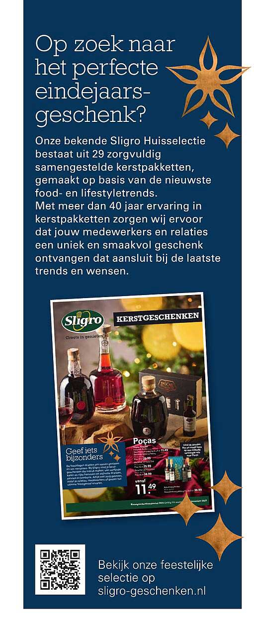 Sligro Huissselectie Kerstpakketten