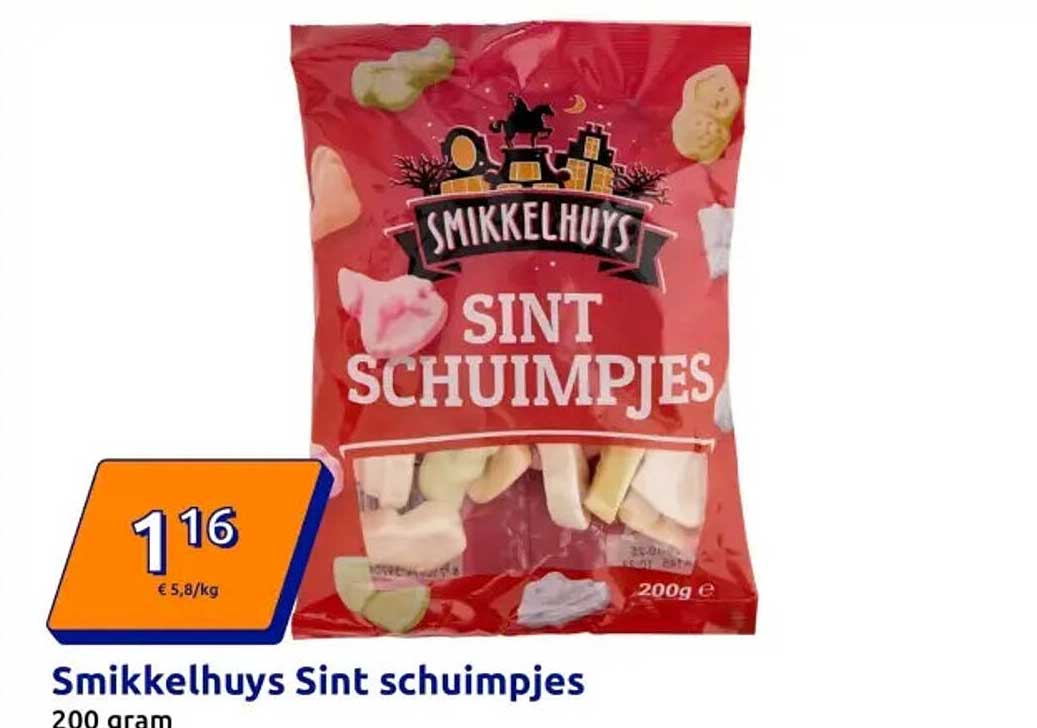 Smikkelhuys Sint schuimpjes
