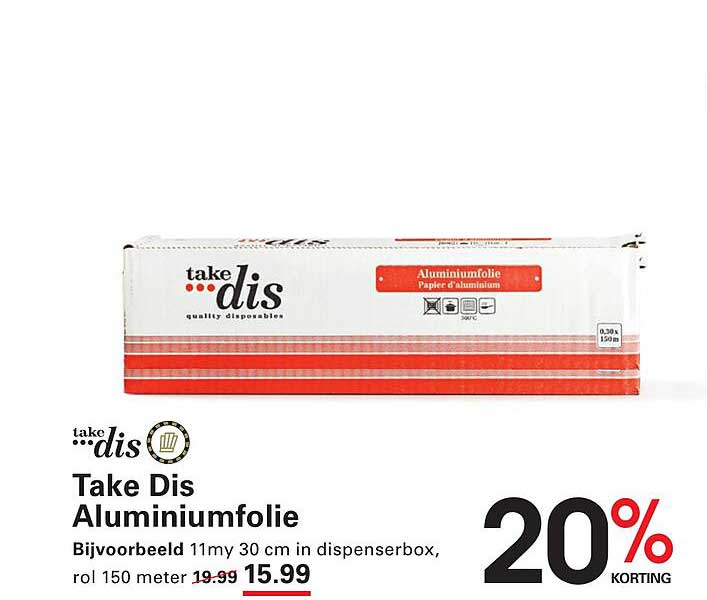 Take Dis Aluminiumfolie