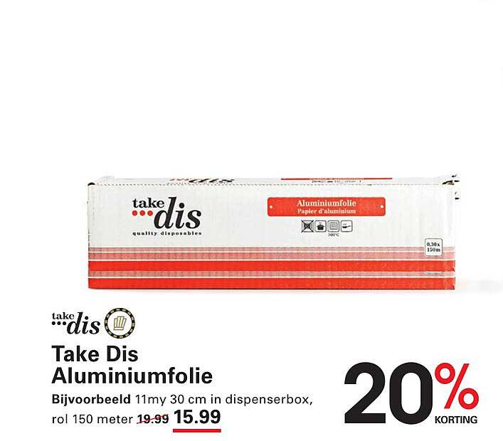 Take Dis Aluminiumfolie