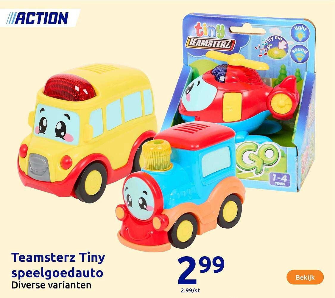 Teamsterz Tiny speelgoedauto