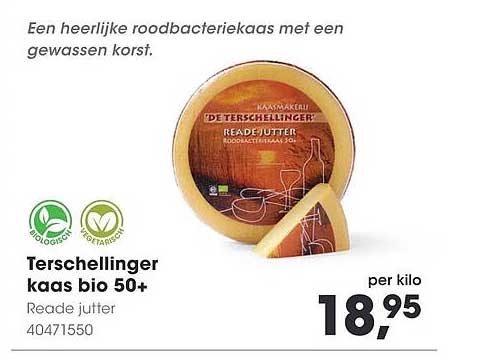 Terschellinger kaas bio 50+