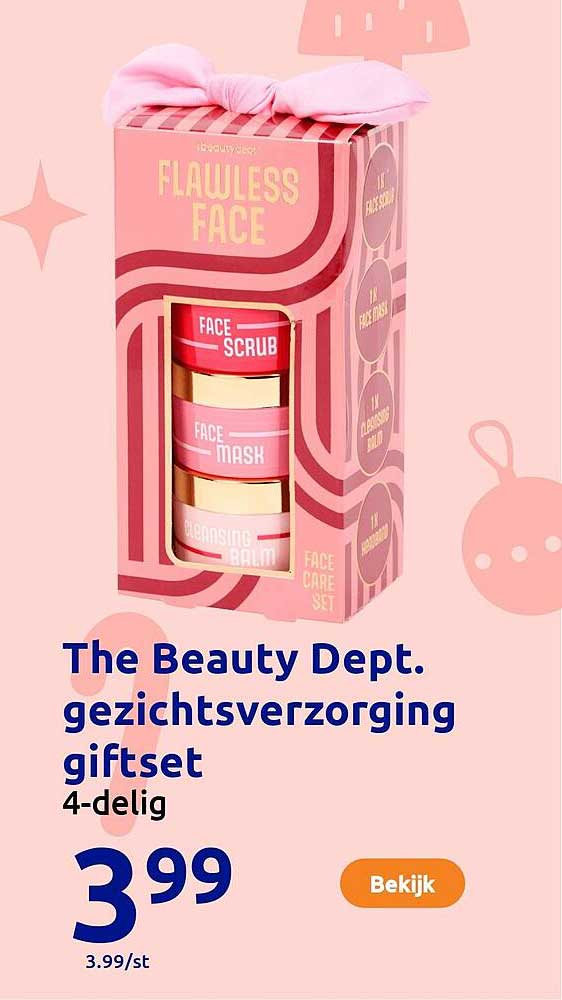 The Beauty Dept. gezichtsverzorging giftset 4-delig