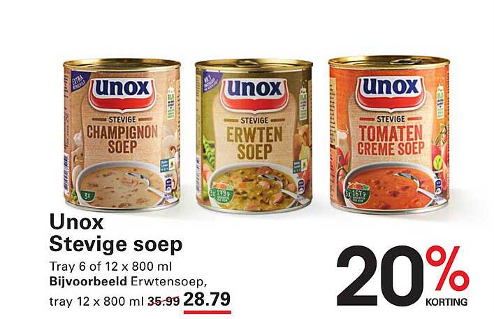 Unox Stevige soep