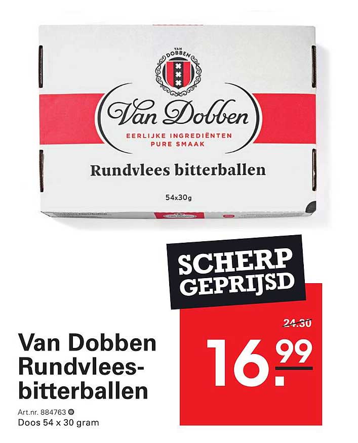 Van Dobben Rundvlees-bitterballen