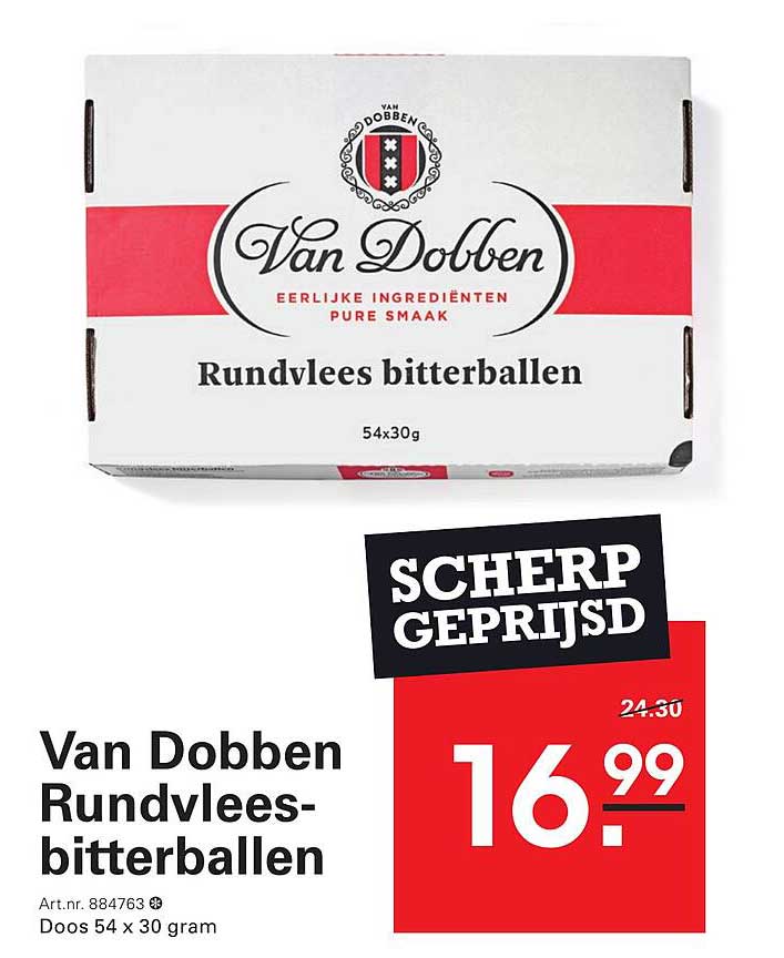 Van Dobben Rundvlees-bitterballen