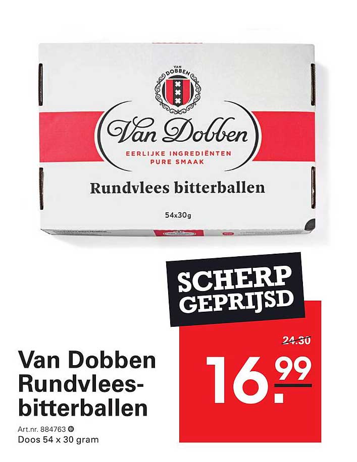 Van Dobben Rundvleesbitterballen