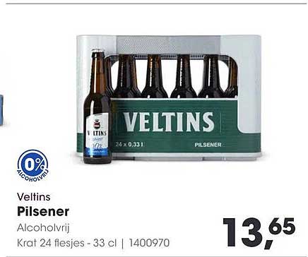 Veltins Pilsener - Alcoholvrij