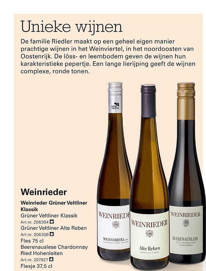 Weinrieder Grüner Veltliner Klassik