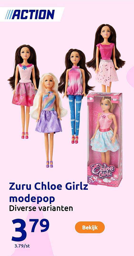 Zuru Chloe Girlz modepop Diverse varianten