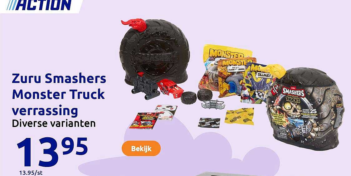 Zuru Smashers Monster Truck verrassing