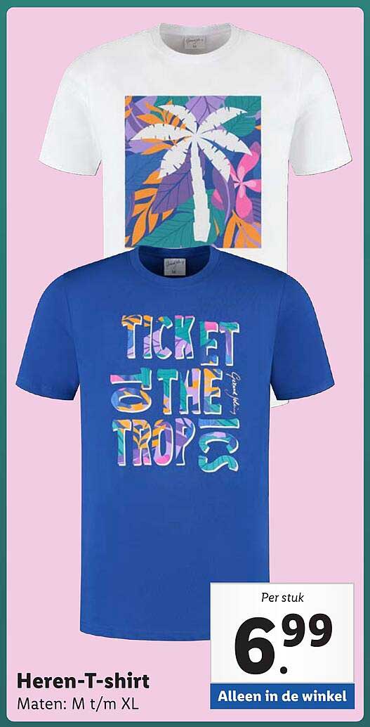 Heren-T-shirt