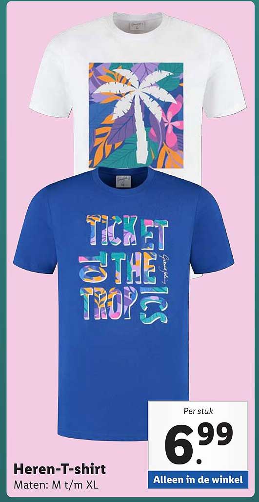 Heren-T-shirt