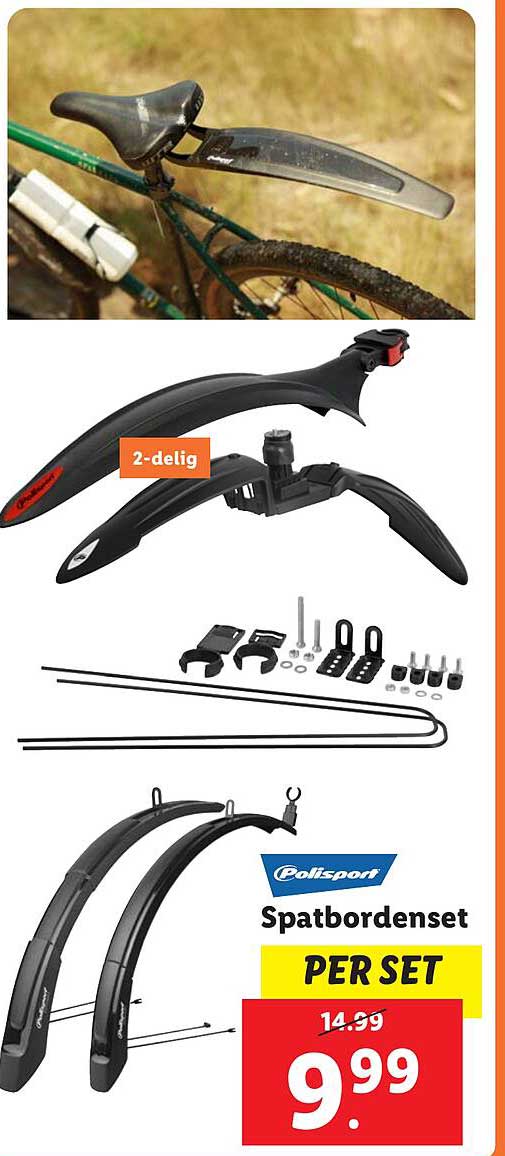 Polisport Spatborden Set PER SET