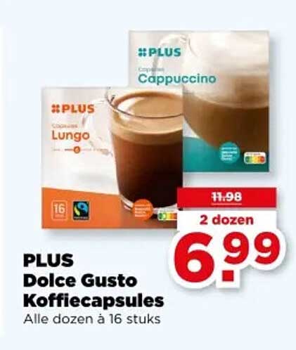 PLUS Dolce Gusto Koffiecapsules