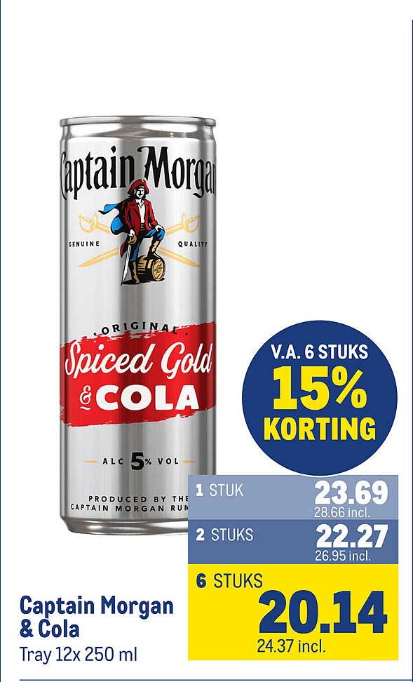 Captain Morgan & Cola