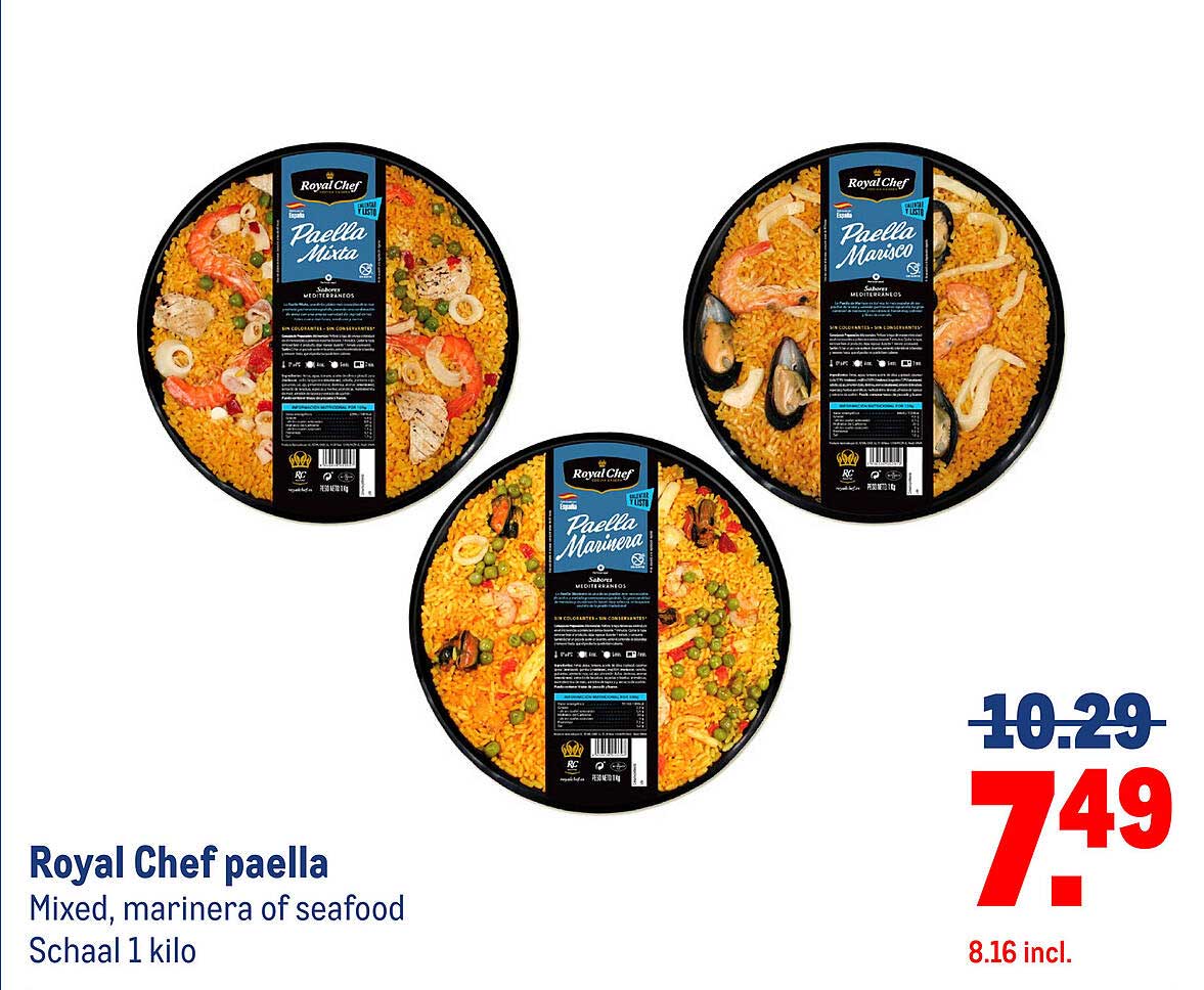 Royal Chef paella