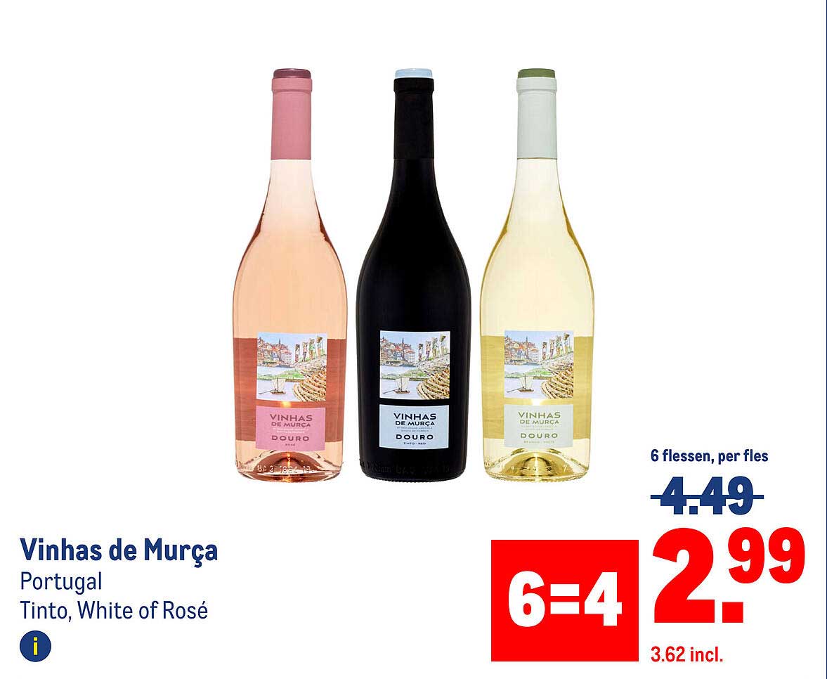 Vinhas de Murça - Tinto, White of Rosé
