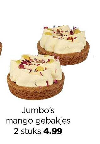 Jumbo’s mango gebakjes 2 stuks