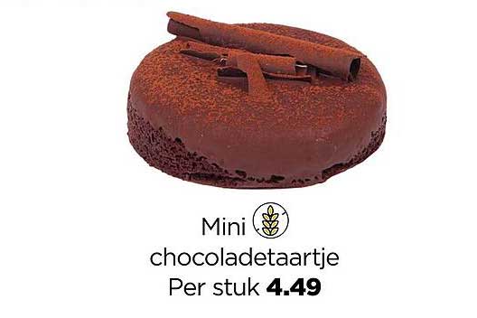 Mini chocoladetaartje