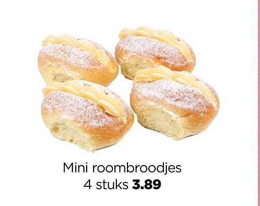 Mini roombroodjes