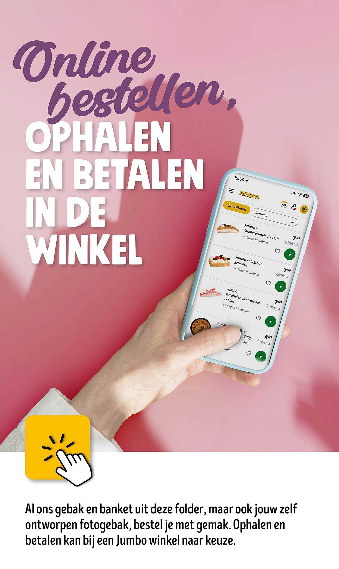 Online bestellen, ophalen en betalen in de winkel
