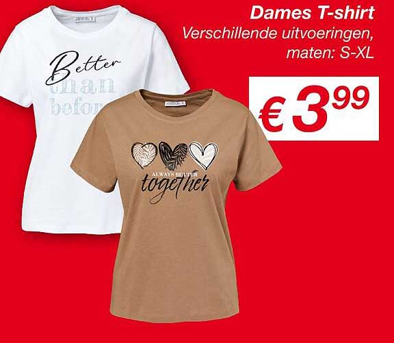 Dames T-shirt