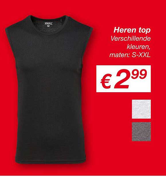 Heren top