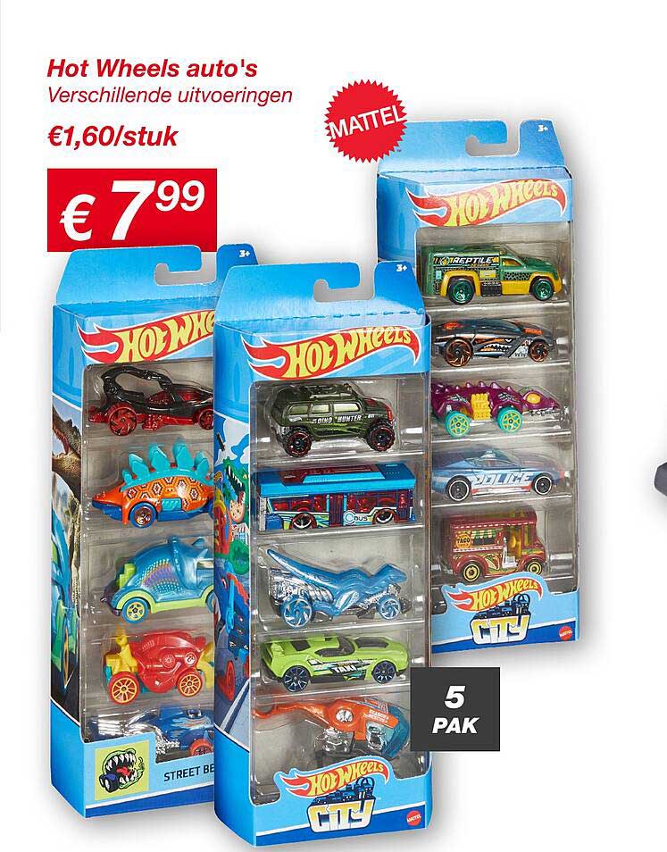 Hot Wheels auto&#39;s Verschillende uitvoeringen