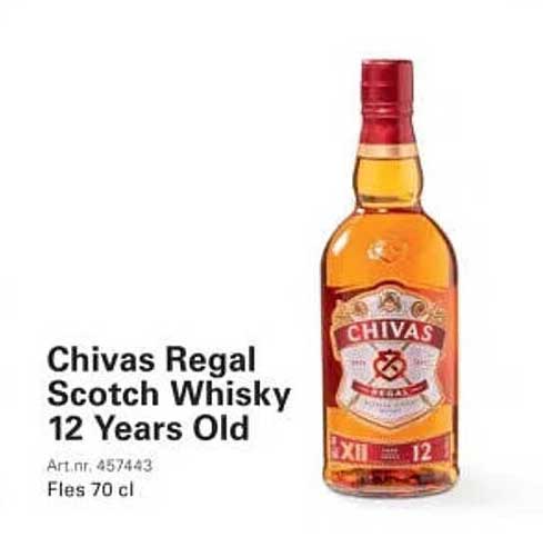 Chivas Regal Scotch Whisky 12 Years Old