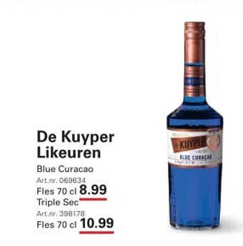 De Kuyper Liqueuren Blue Curacao