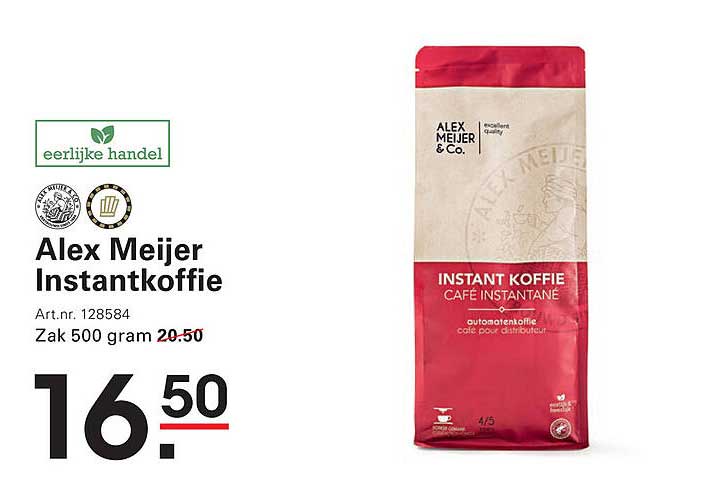 Alex Meijer Instantkoffie