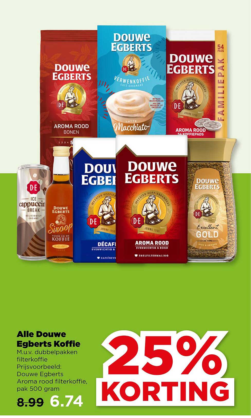 Alle Douwe Egberts Koffie