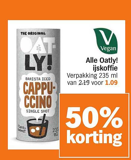 Alle Oatly! ijskoffie
