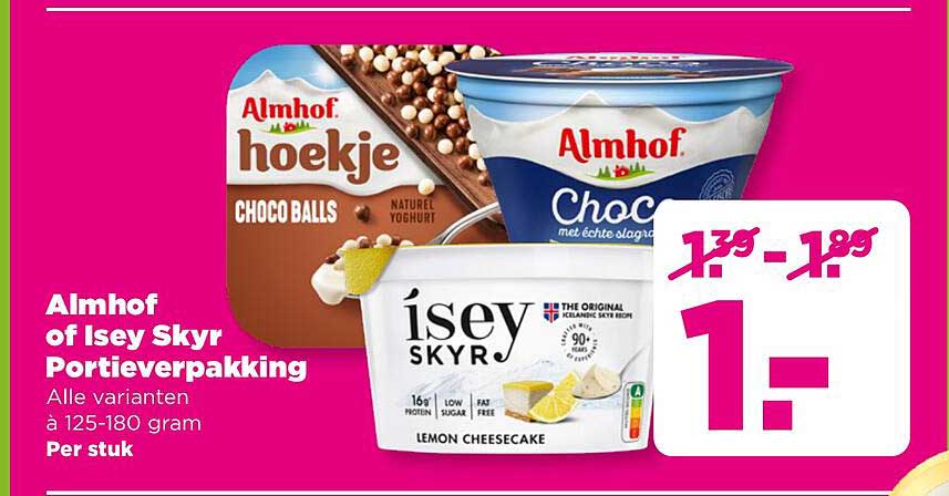Almhof of Isey Skyr Portieverpakking