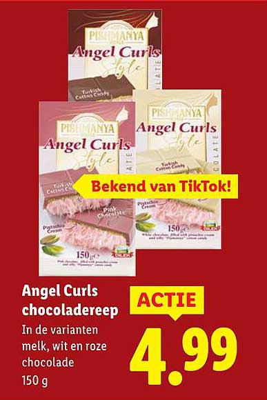 Angel Curls chocoladereep