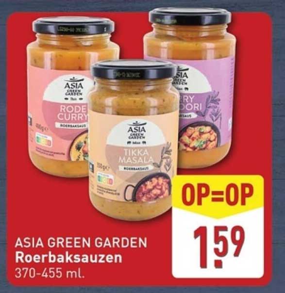ASIA GREEN GARDEN Roerbaksauzen 370-455 ml.