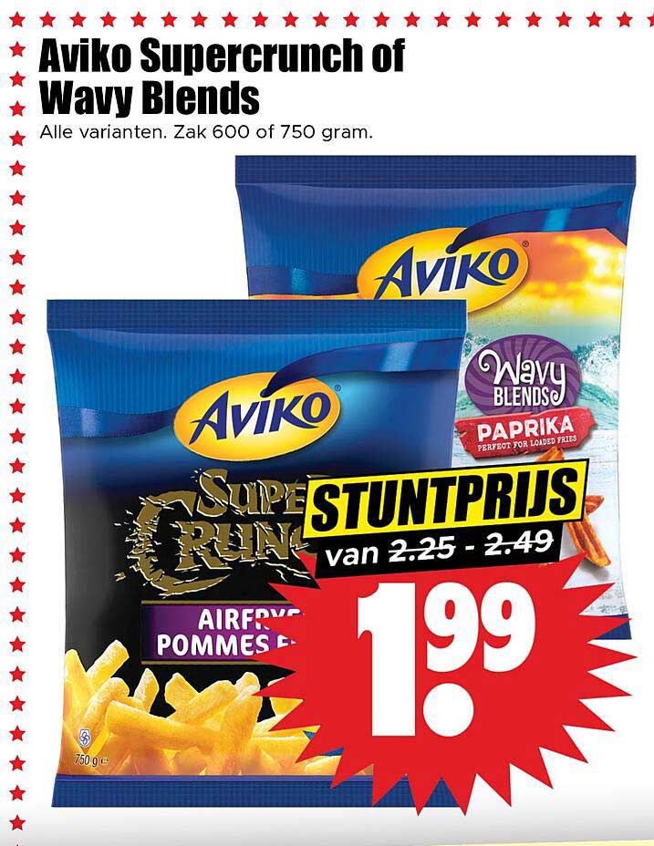 Aviko Supercrunch of Wavy Blends