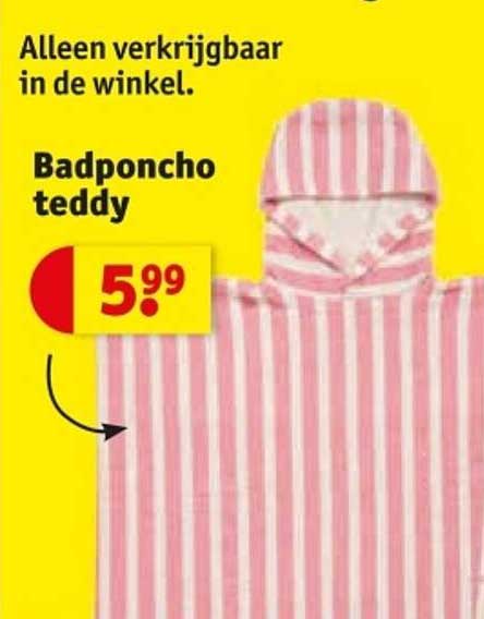 Badponcho teddy