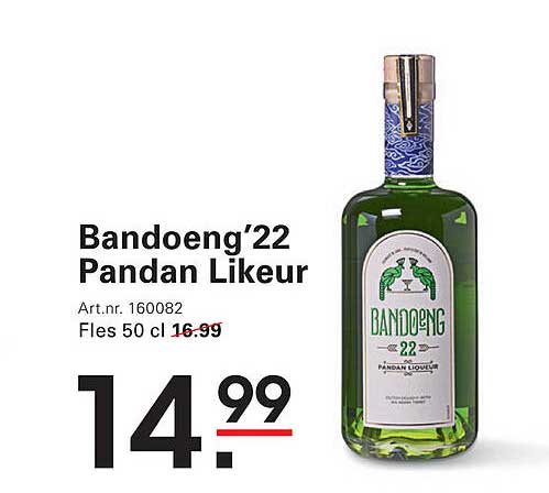 Bandoeng’22 Pandan Likeur