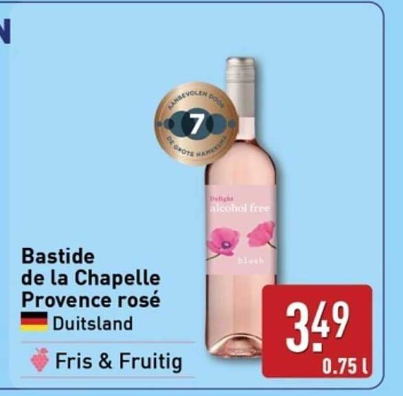 Bastide de la Chapelle Provence rosé